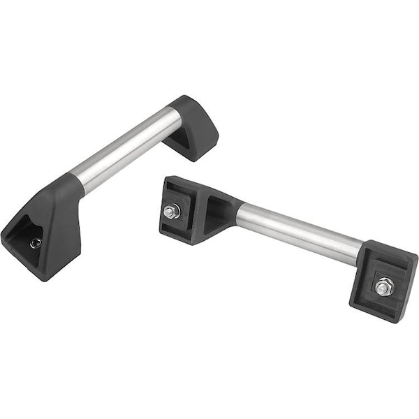 Tubular Handle L=350, Form:A Stainless Steel, Comp:Thermoplastic, A=300, D=11